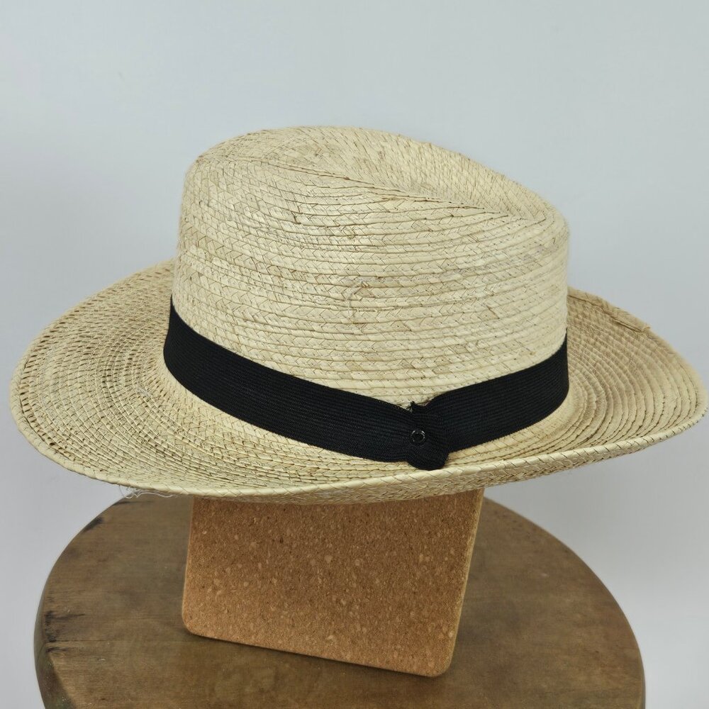 Authentic Handmade Panama-Style Straw Hat - Picture 3 of 4